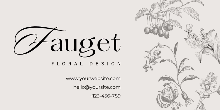 Beige-Black-Botanical-Illustration-Email-Signature-