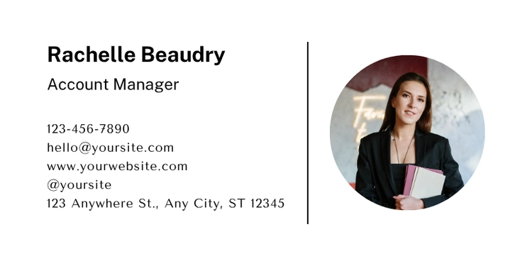 Black-White-Simple-Photo-Business-Email-Signature